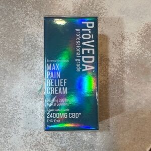 ProVeda Professional Grade Pain Relief Cream - Blue and Green